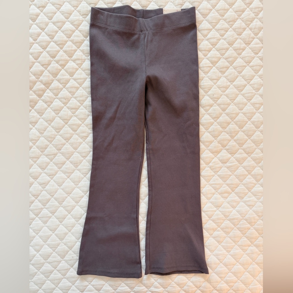 Haute Hippie Gray Flare Leggings - Picture 1 of 5